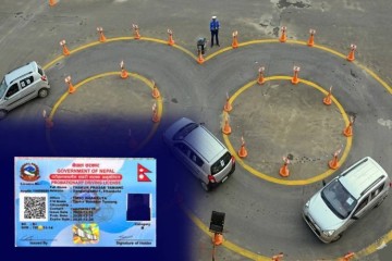 Narayangadh–Butwal road east section 81% complete, marking work begins