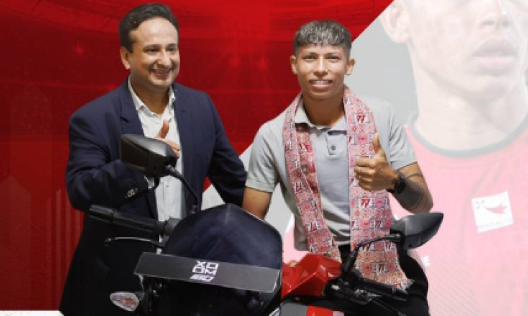 CG Motors supports Samba with Rs 500,000