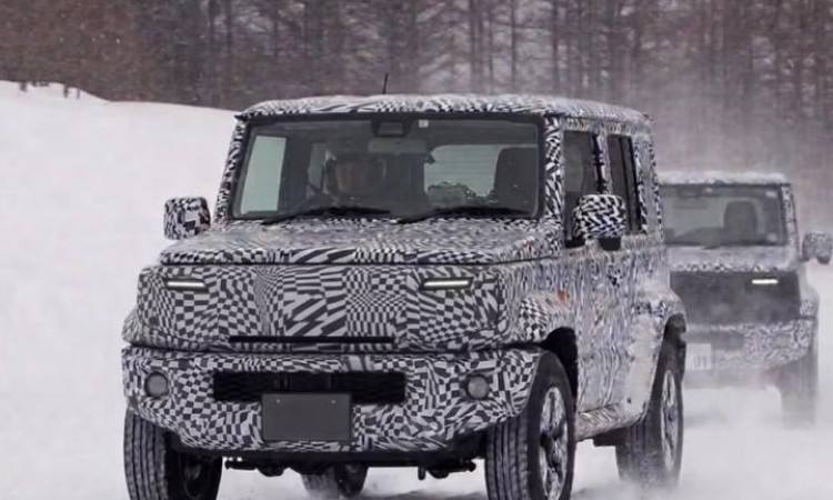 New Suzuki Jimny prototype spotted, electric version rumoured