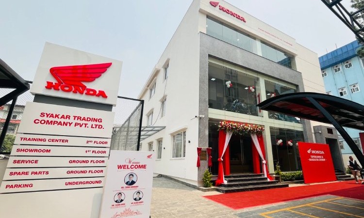 Honda opens advanced 3S showroom in Tripureshworopens advanced 3S showroom in Tripureshwor