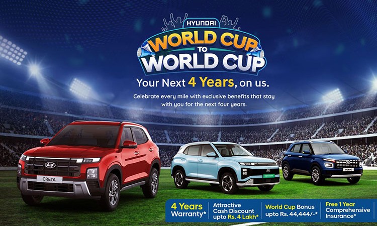 Hyundai introduces ‘World Cup to World Cup’ offer; discounts up to Rs 400,000