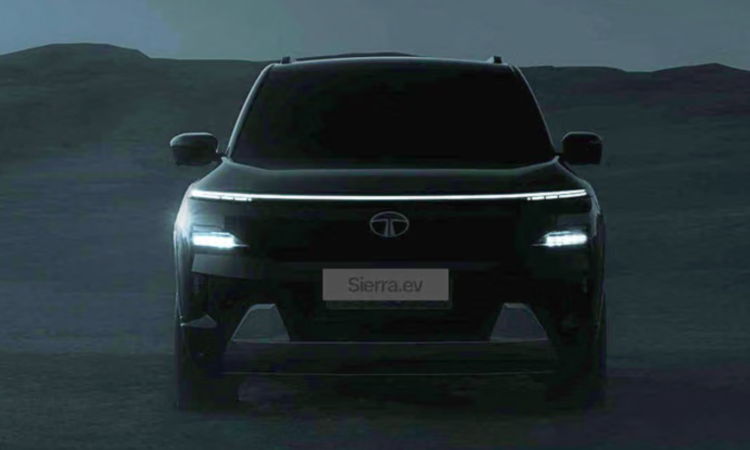 Tata Sierra EV teased ahead of June 30 debut