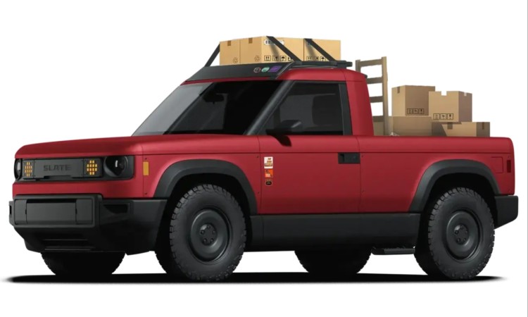 Slate Auto files design patent for modular electric pickup truck in India