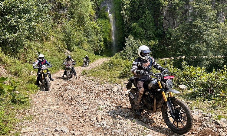 Triumph Nepal concludes Apex Ride through Shivapuri trails