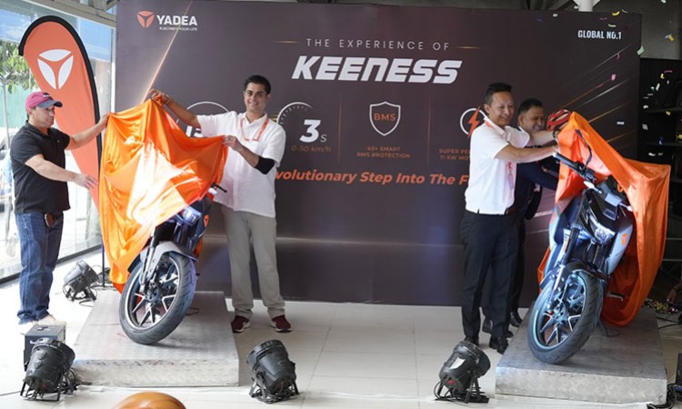 Yadea Keeness electric motorcycle makes its Nepal debut priced at Rs 6,60,000