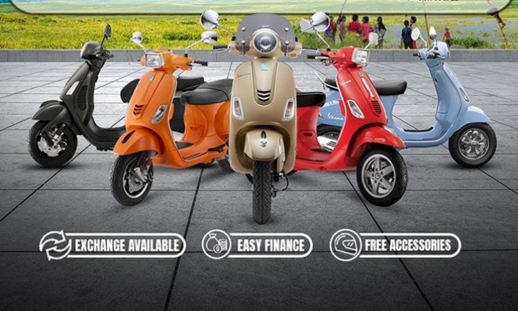 Vespa and Aprilia roll out exchange fest with attractive low-interest deals