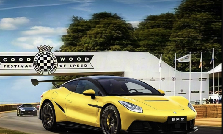 Denza Z Track Edition, packing 1,582 HP, spotted pre-debut