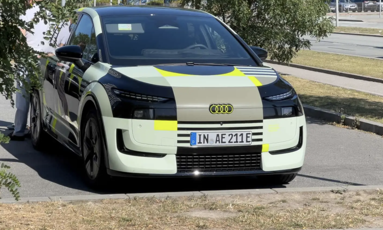 New Audi A2 E-Tron caught testing before global unveil