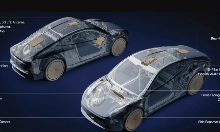 Tesla integrates Starlink antenna into Cybercab