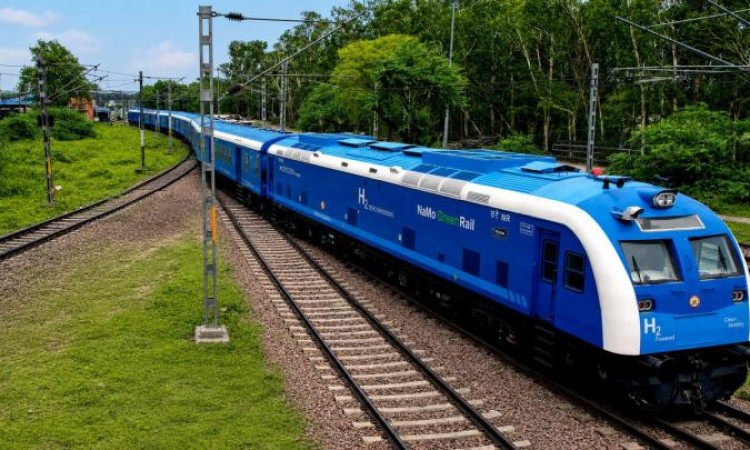 India launches first hydrogen-powered train