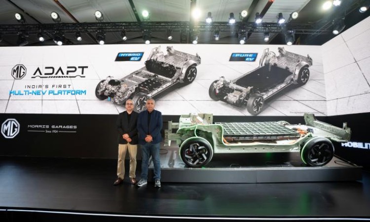 MG unveils ADAPT platform to underpin future EV, plug-in hybrid models