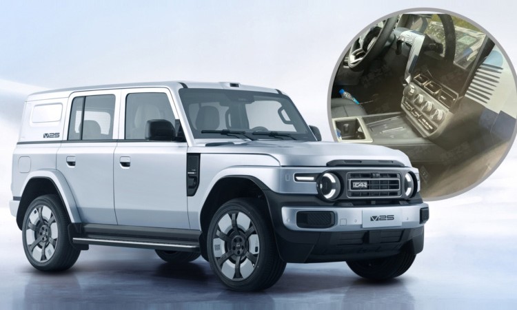 Chery’s iCaur V25 spotted in China, claims over 1,000 km combined range