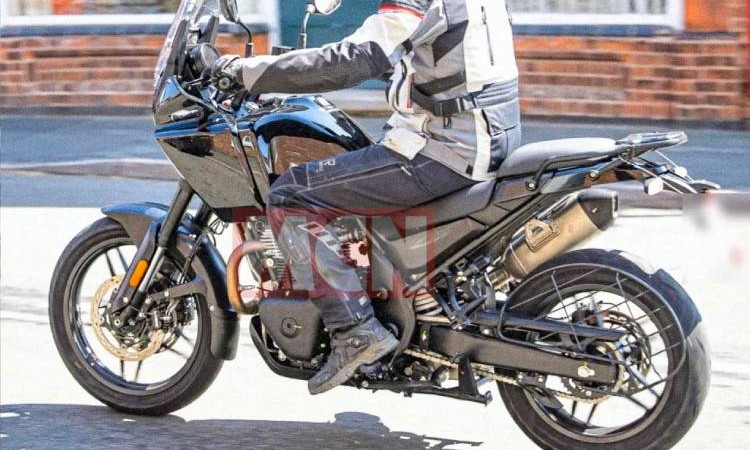 Royal Enfield Himalayan 750 caught testing in production-ready guise