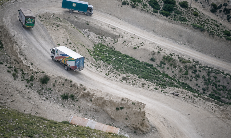 Cargo containers diverted to Korala as Rasuwagadhi border remains closed