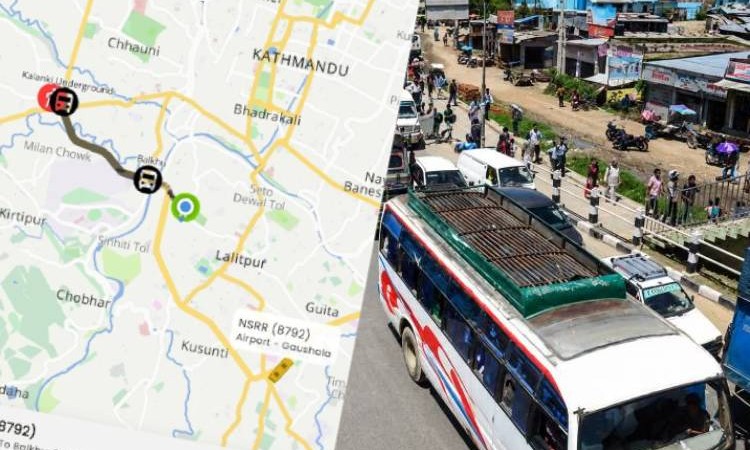 Kathmandu commuters can now track more than 1,200 public vehicles on their phones