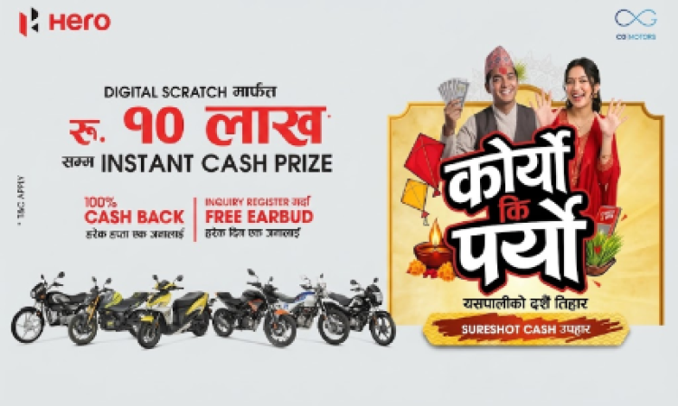 Hero offers up to Rs. 1 million in cash prizes under ‘Koryo Ki Paryo’ scheme