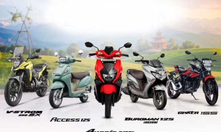 Suzuki offers discounts of up to Rs 100,000 on motorcycles and scooters