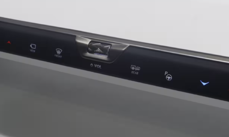 Lexus moves away from touchscreens with hidden physical buttons