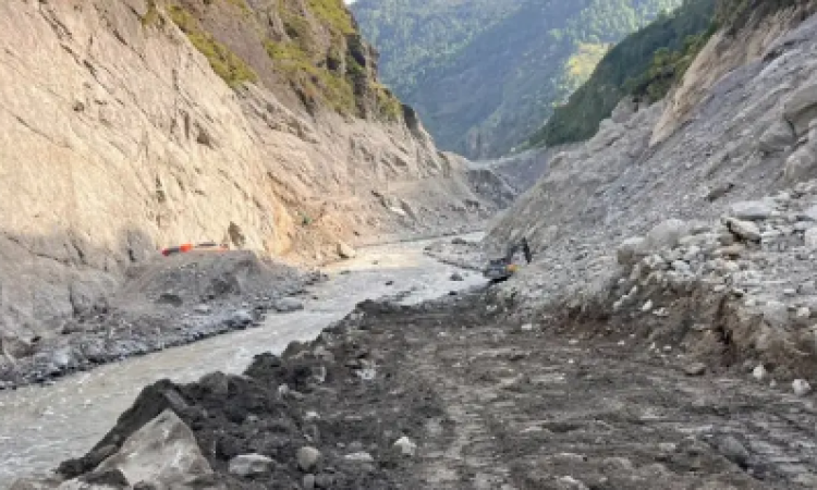 Syafrubesi bailey bridge construction accelerates, completion targeted before Tihar