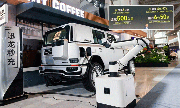 Chery unveils 1.44 MW EV charger, adds 500 km range in 5 minutes