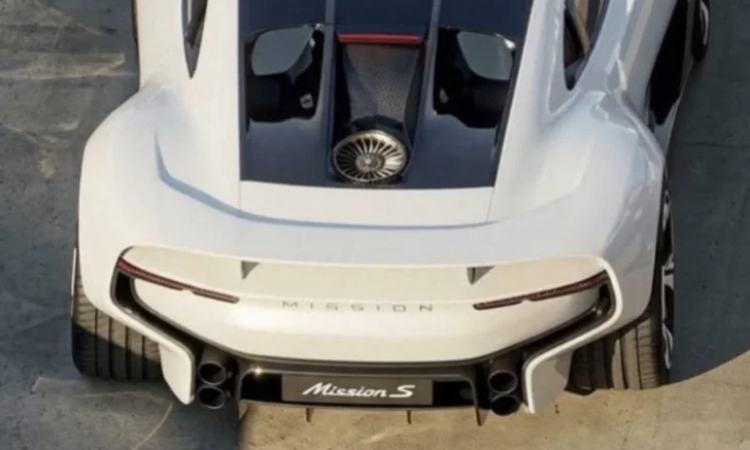 Porsche Mission S Supercar leaked, complete with 917-style cooling fan