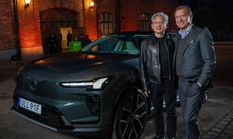Volvo and Nvidia team up to develop safer self-driving technology